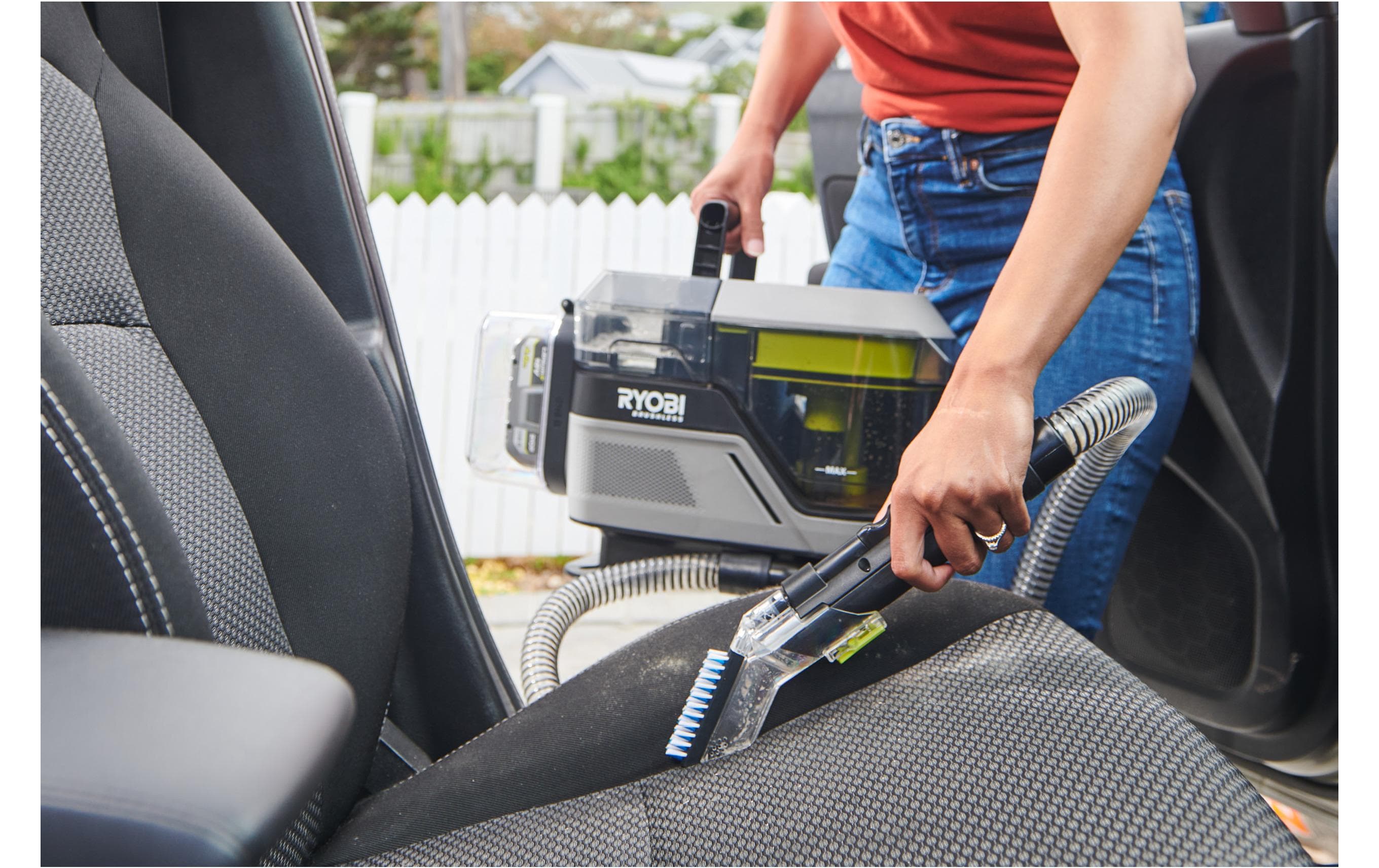 RYOBI Akku-Textielreiniger Pro RDC18BL-0 ohne Akku und Ladegerät