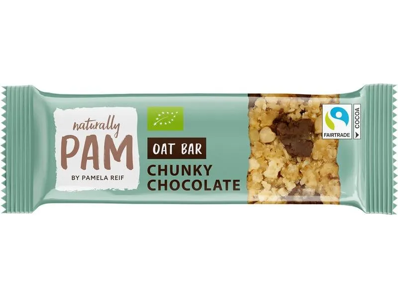 Naturally Pam Riegel Bio Oat Chunky Chocolate 12 x 40 g Naturally Pam Riegel Bio Oat Chunky Chocolate 12 x 40 g