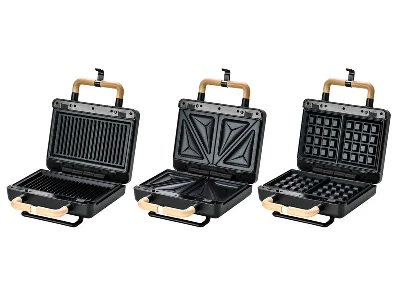 FURBER Waffeleisen Duo Schwarz