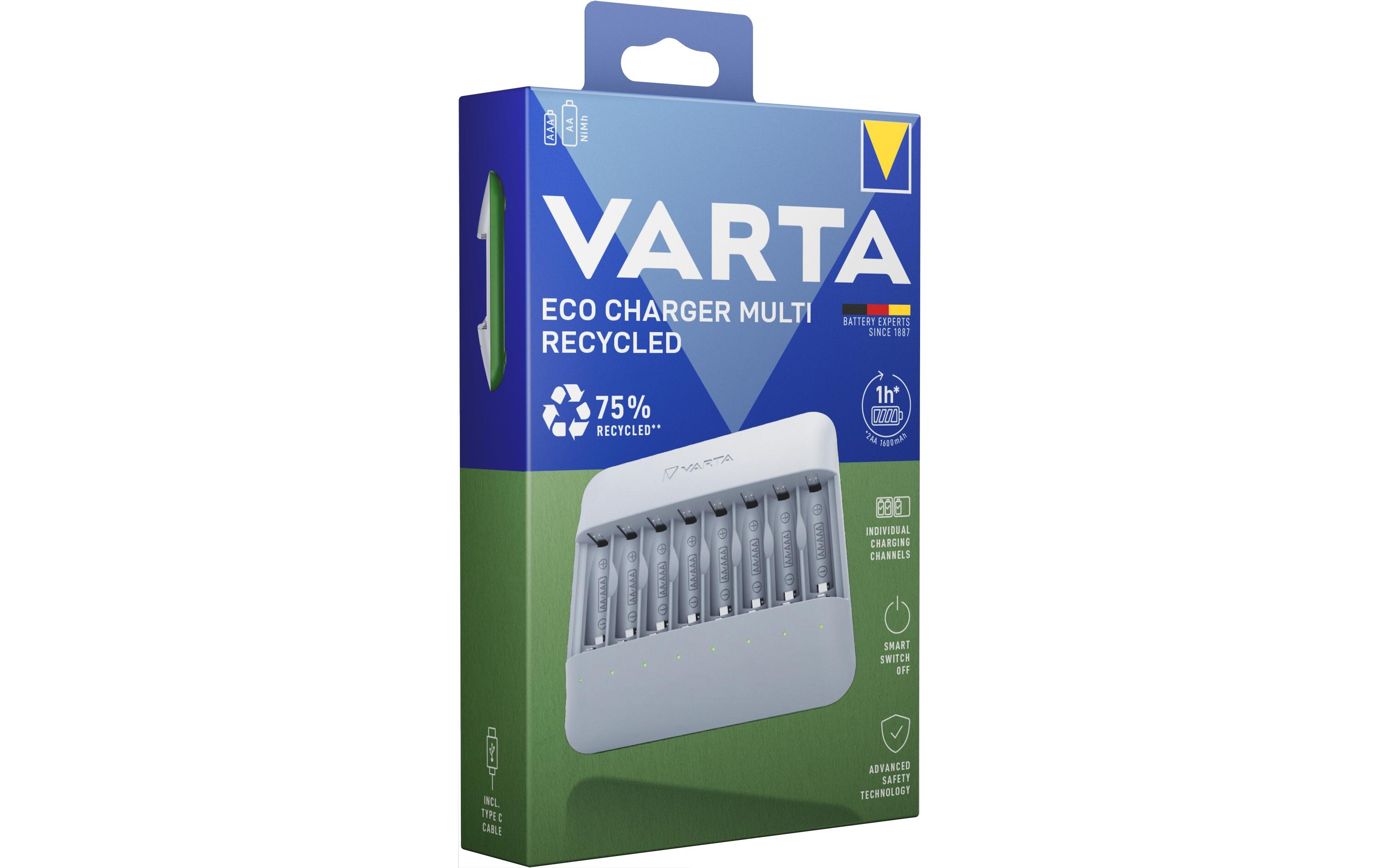 Varta Ladegerät Öko Multi Recycled