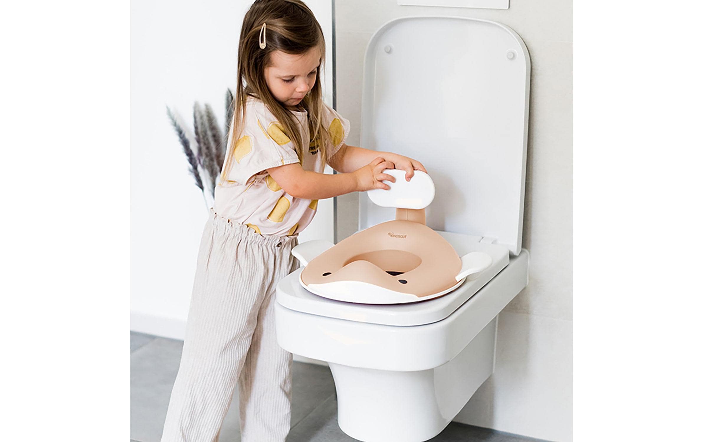 Kindsgut Toilettensitz Wal Dunkelgrau