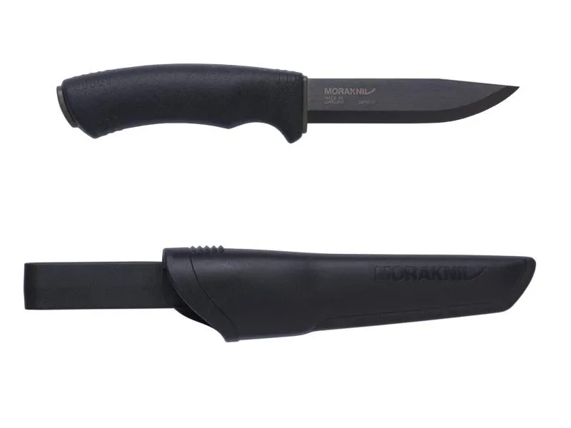 morakniv Survival Knife Bushcraft Schwarz
