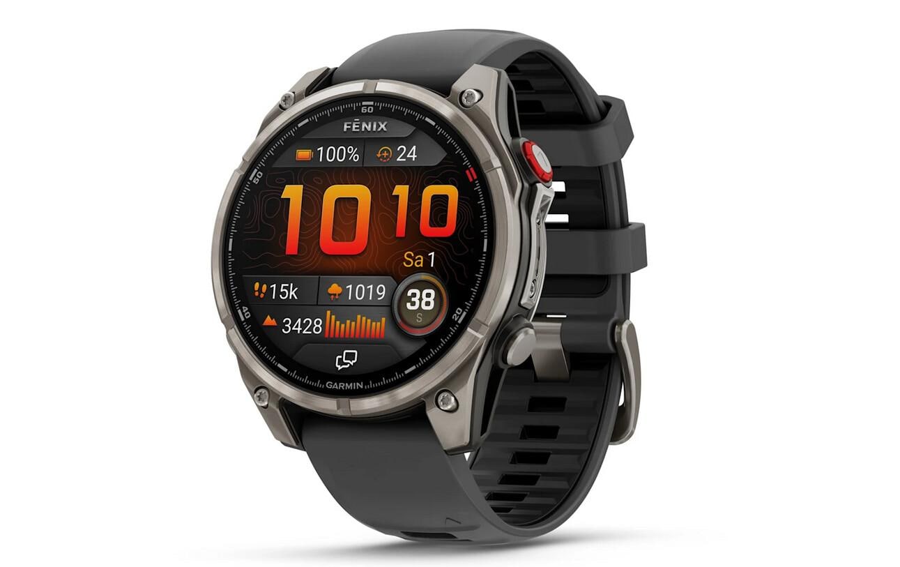 GARMIN GPS-Sportuhr fēnix 8 Pro – AMOLED Graphite/Schwarz GARMIN GPS-Sportuhr fēnix 8 Pro – AMOLED Graphite/Schwarz