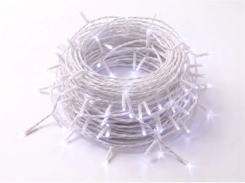 COCON Eiszapfen-Lichterkette LED Neutralweiss, 23.8 m COCON Eiszapfen-Lichterkette LED Neutralweiss, 23.8 m