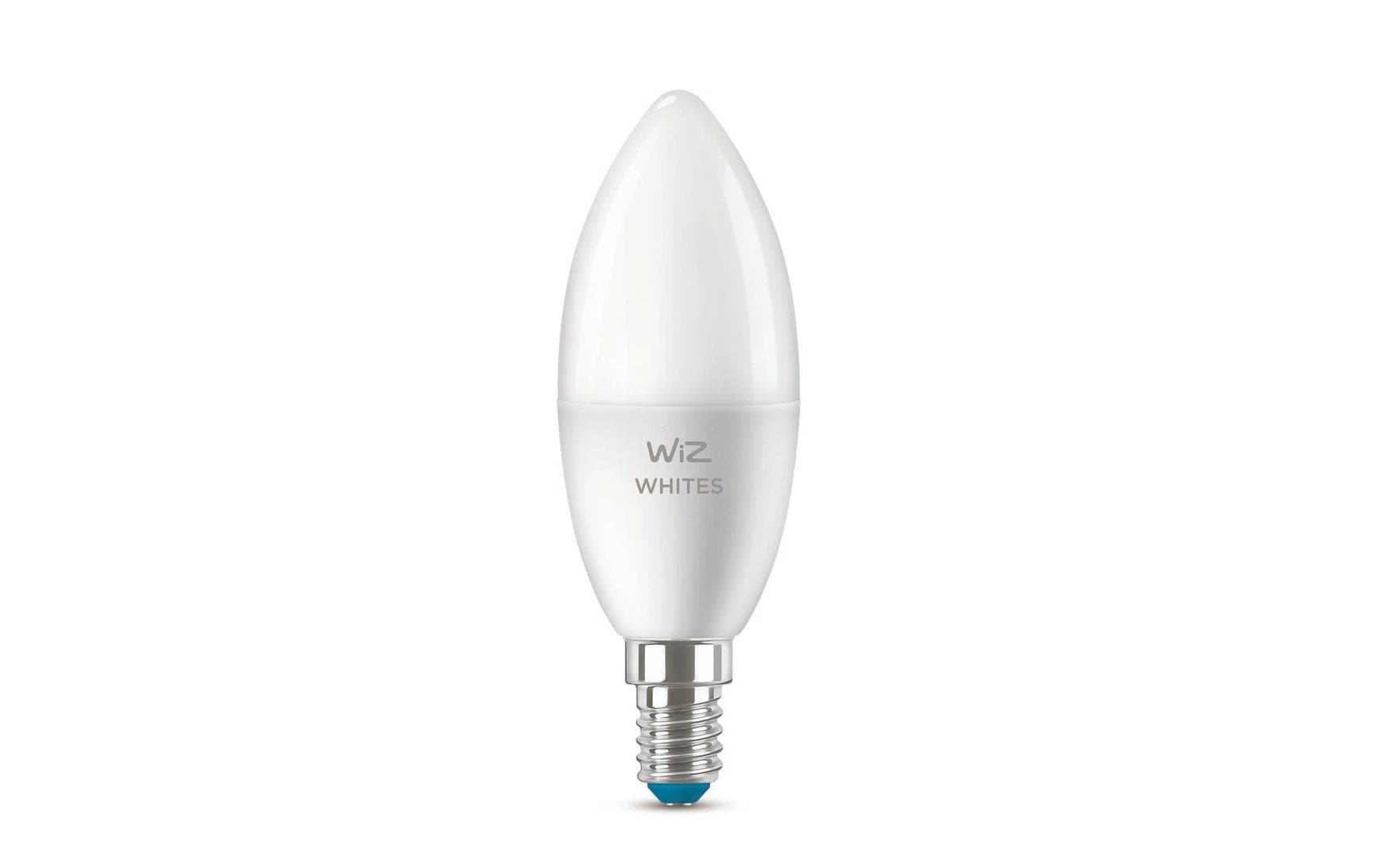WiZ Leuchtmittel 4.9W (40W) E14 C37 Tunable White Doppelpack
