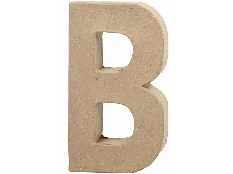 Creativ Company Papp-Buchstabe B 20.5 cm Creativ Company Papp-Buchstabe B 20.5 cm