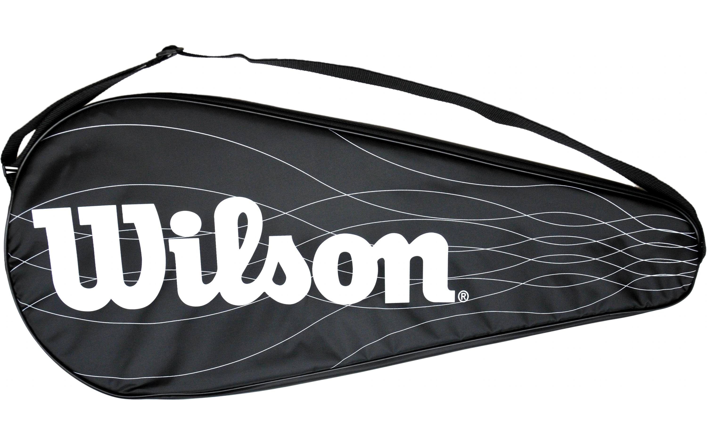 Wilson Tennis Racket Cover Performance Schwarz