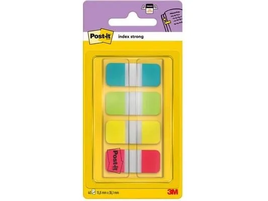 Post-it 3M Index Strong Mehrfarbig, 3 Stück Post-it 3M Index Strong Mehrfarbig, 3 Stück