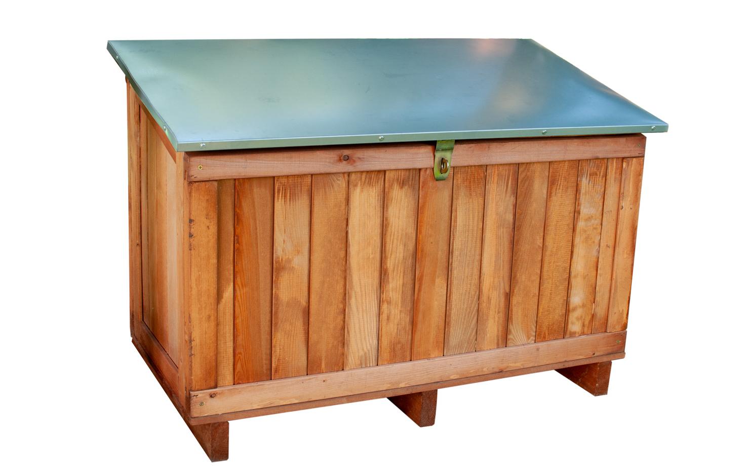 Innovesta Gerätetruhe Braun lasiert Innovesta Gerätetruhe Braun lasiert