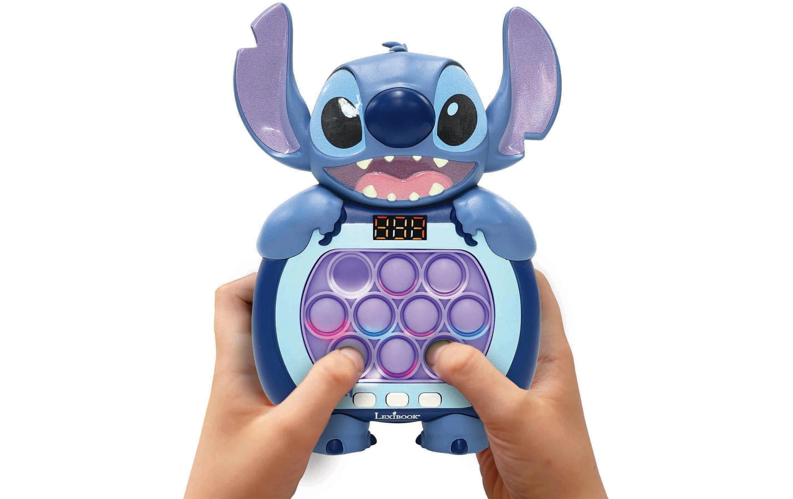 Lexibook Geschicklichkeitsspiel Disney Stitch Pop-it Game Blau
