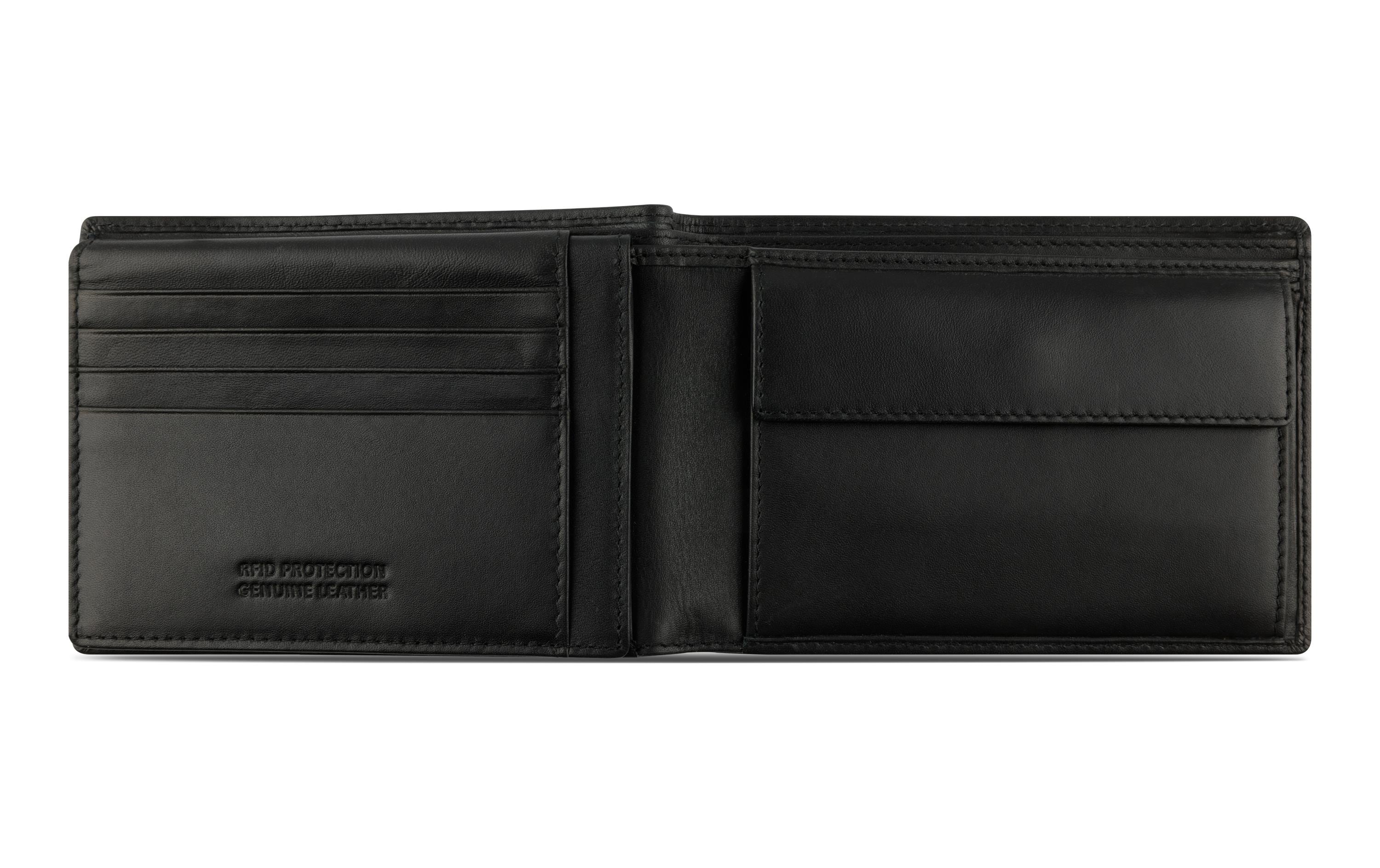 Bugatti Portemonnaie Super Slim Schwarz