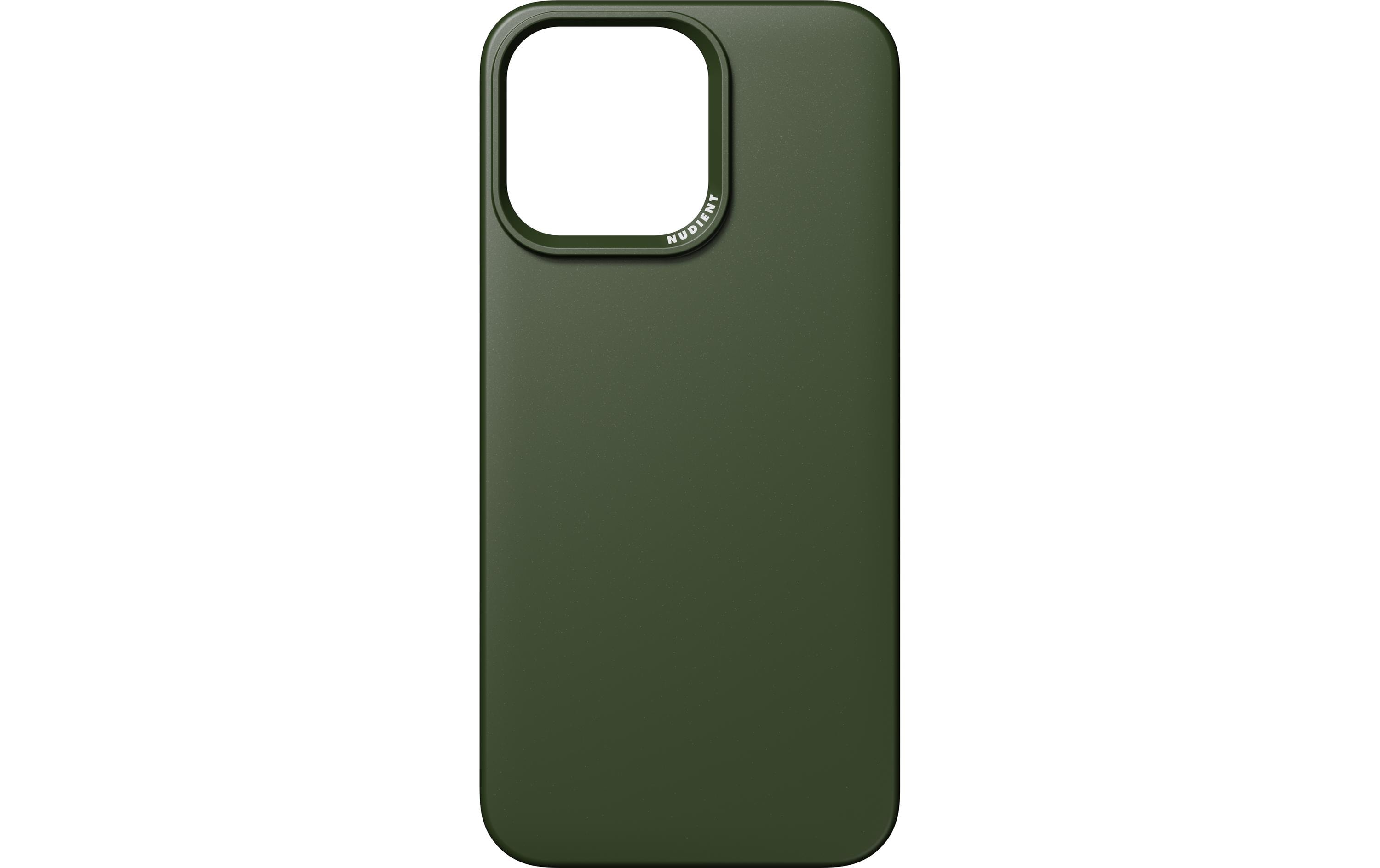 Nudient Back Cover Thin Case Magsafe iPhone 15 Pro Max Pine Green