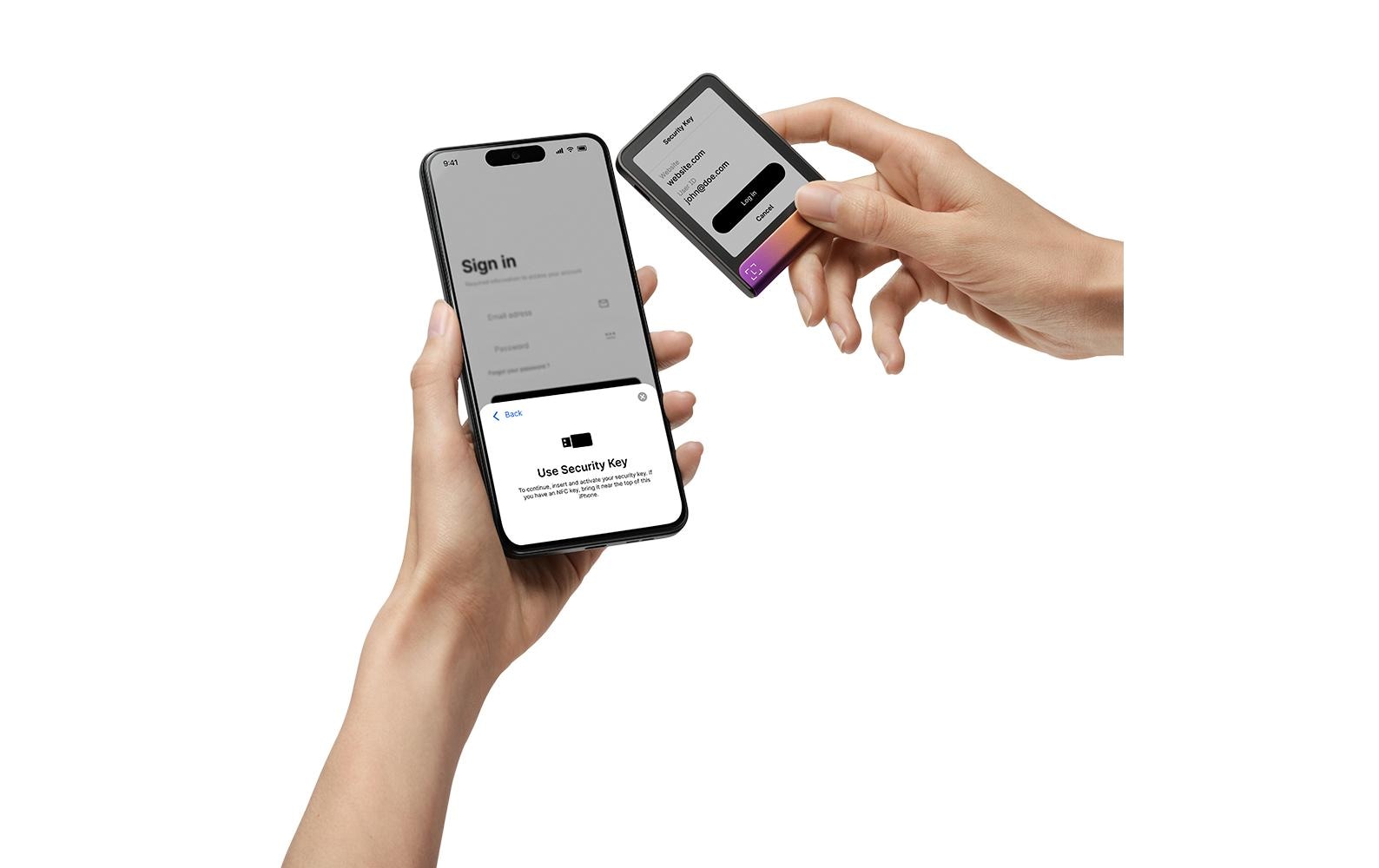 Ledger Flex (inkl. Recovery Key) Ferro Fuchsia