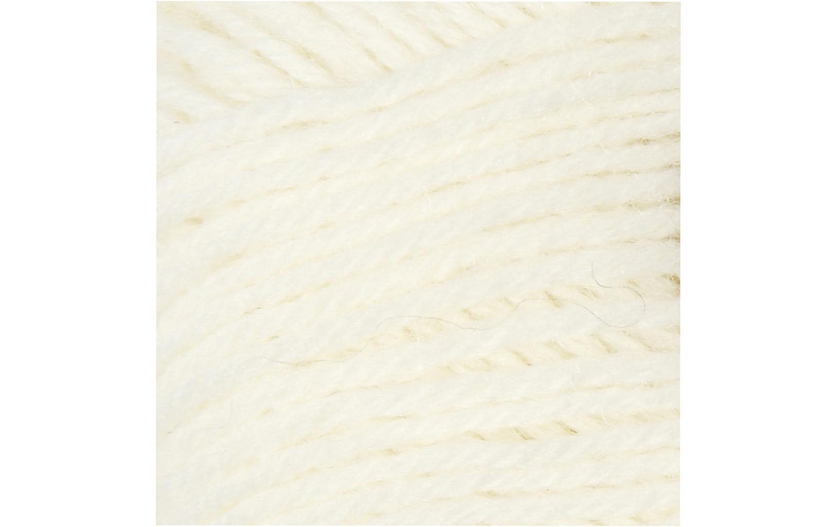 Creativ Company Wolle 50 g für Socken, Weiss Creativ Company Wolle 50 g für Socken, Weiss