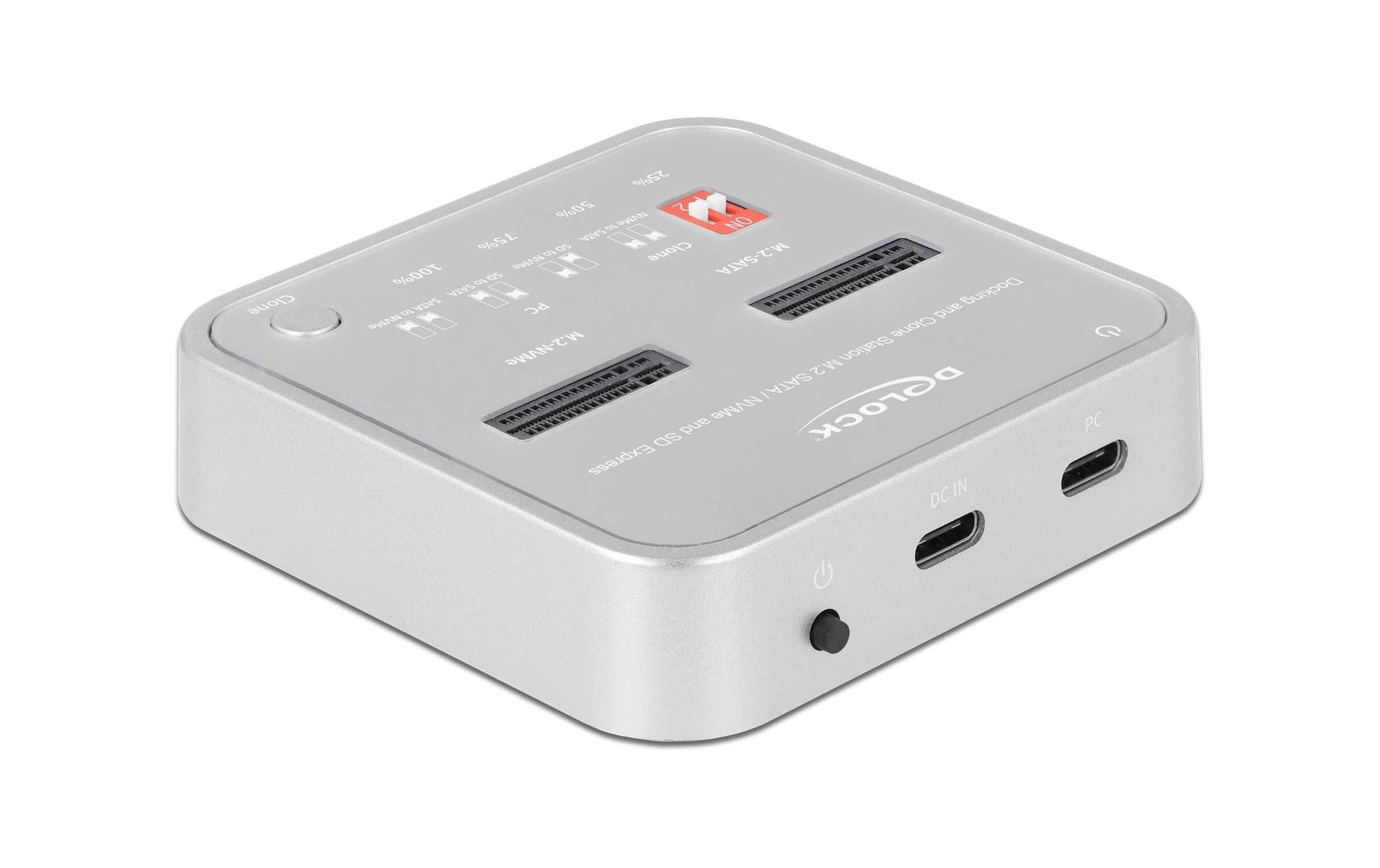 Delock Dockingstation für SSD mit SD Express Card Reader Delock Dockingstation für SSD mit SD Express Card Reader