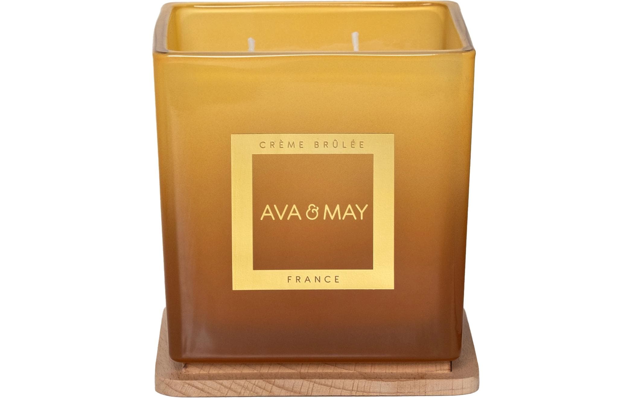 AVA & MAY Duftkerze Crème Brulée, 450 g