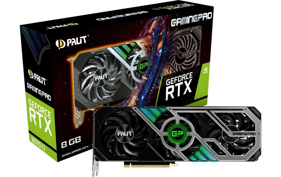 Palit Grafikkarte GeForce RTX 3070 Ti GamingPro 8 GB