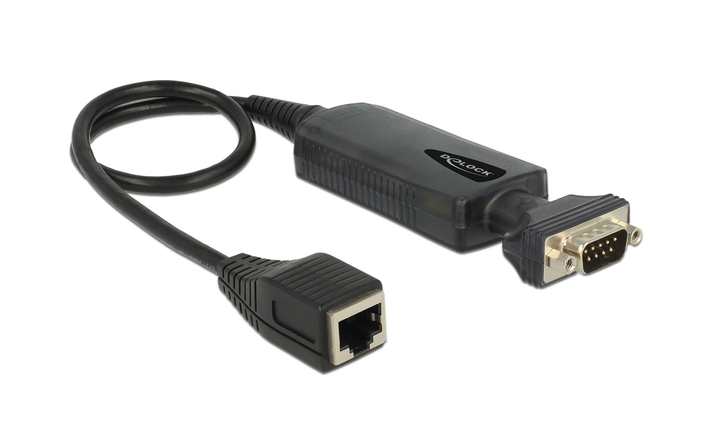 Delock Netzwerk-Adapter RS232 - LAN Ethernet Konverter Delock Netzwerk-Adapter RS232 - LAN Ethernet Konverter