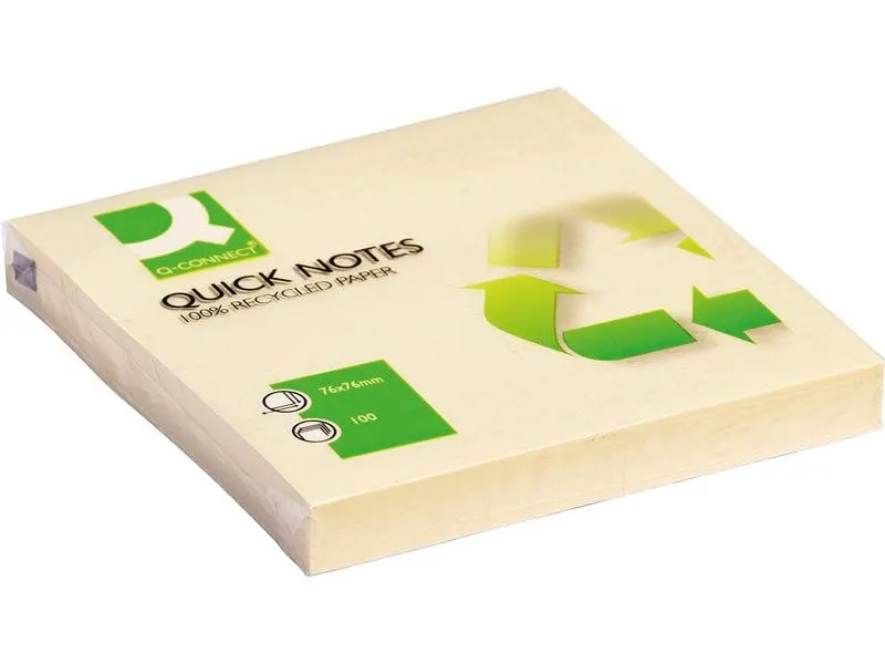 CONNECT Notizzettel Quick Notes 7.6 x 7.6 cm Recycling, 120 Blatt