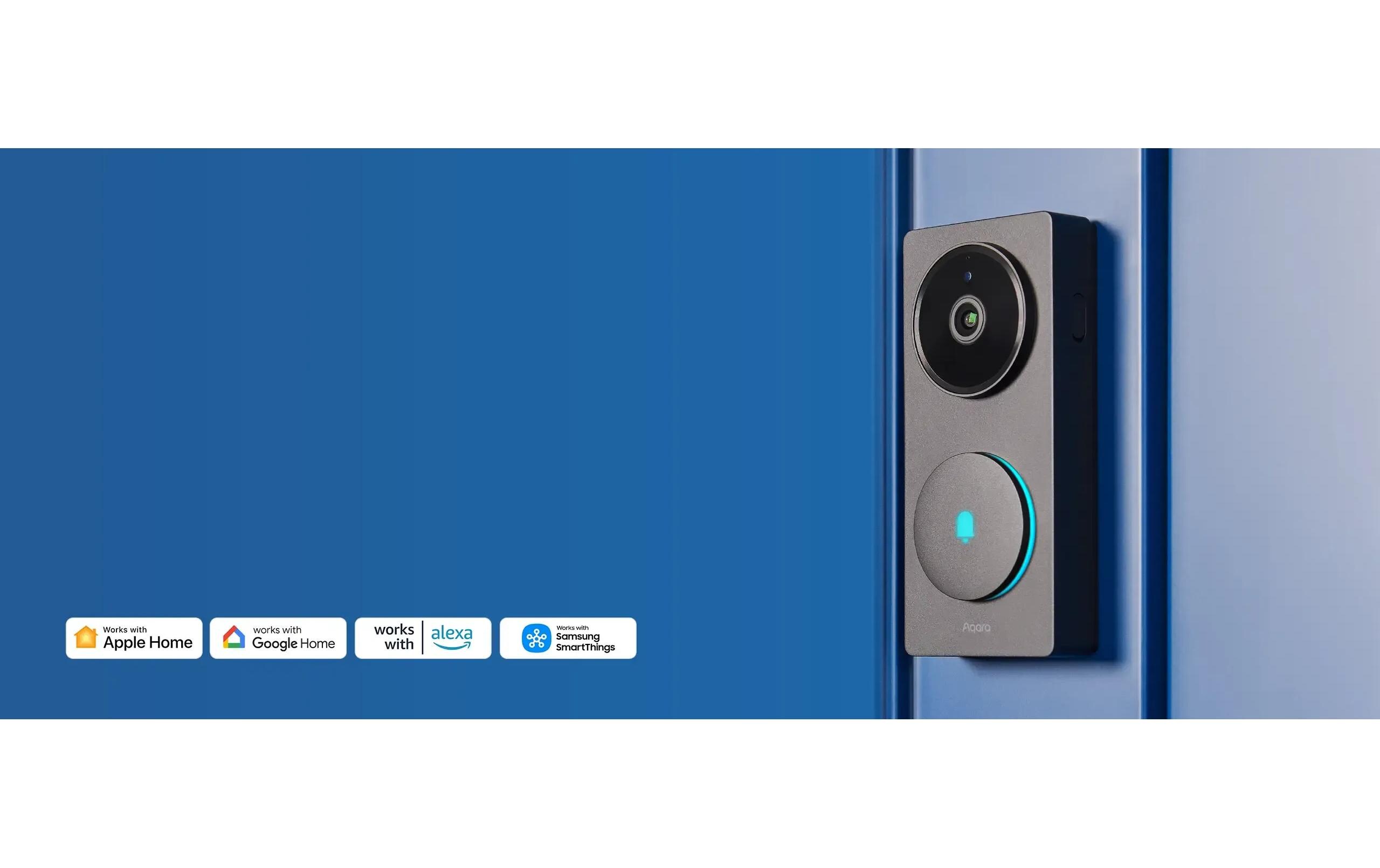 Aqara Türklingel-Kamera-Hub G410 Weiss 1 Stück