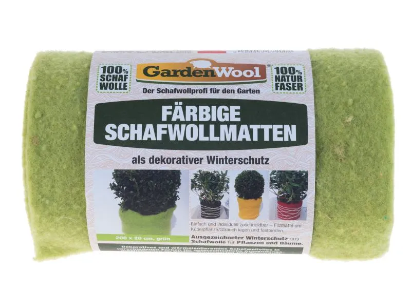 GardenWool Winterschutz-Matte 200 x 20 cm Grün GardenWool Winterschutz-Matte 200 x 20 cm Grün