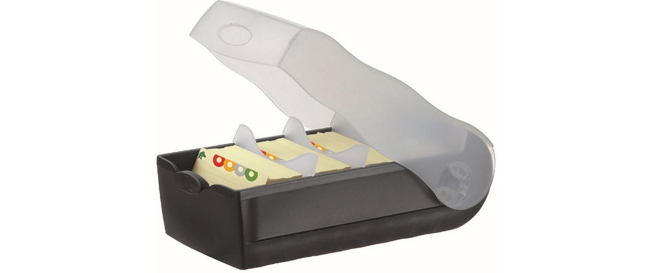 HAN Karteibox Croco A8, Schwarz HAN Karteibox Croco A8, Schwarz