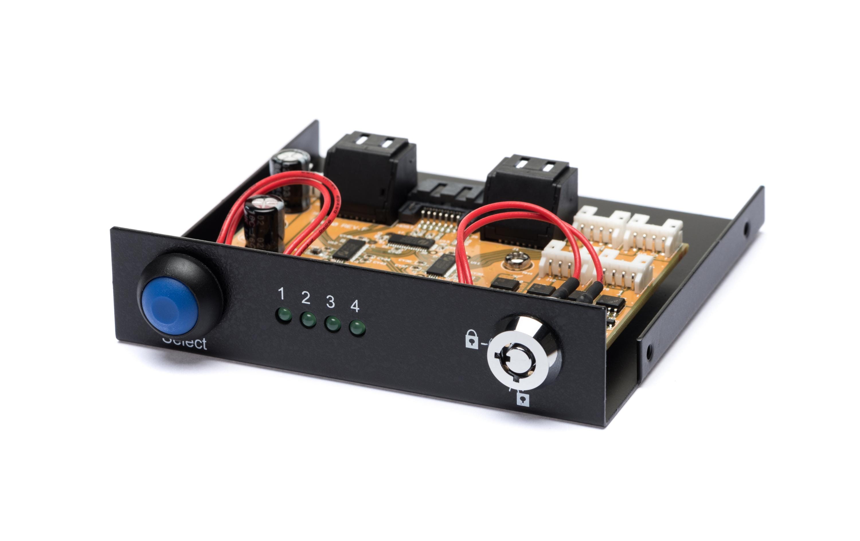 Exsys SATA Umschalter EX-3465 3.5 und 5.25 Exsys SATA Umschalter EX-3465 3.5 und 5.25