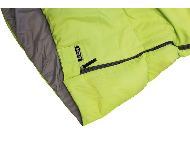 Eurotrail Schlafsack Spring Polyester, Beige/Dunkelbraun Eurotrail Schlafsack Spring Polyester, Beige/Dunkelbraun