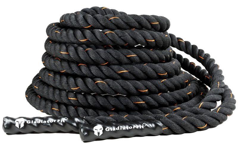 Gladiatorfit Rope wellenförmig aus Polyester, 15 m