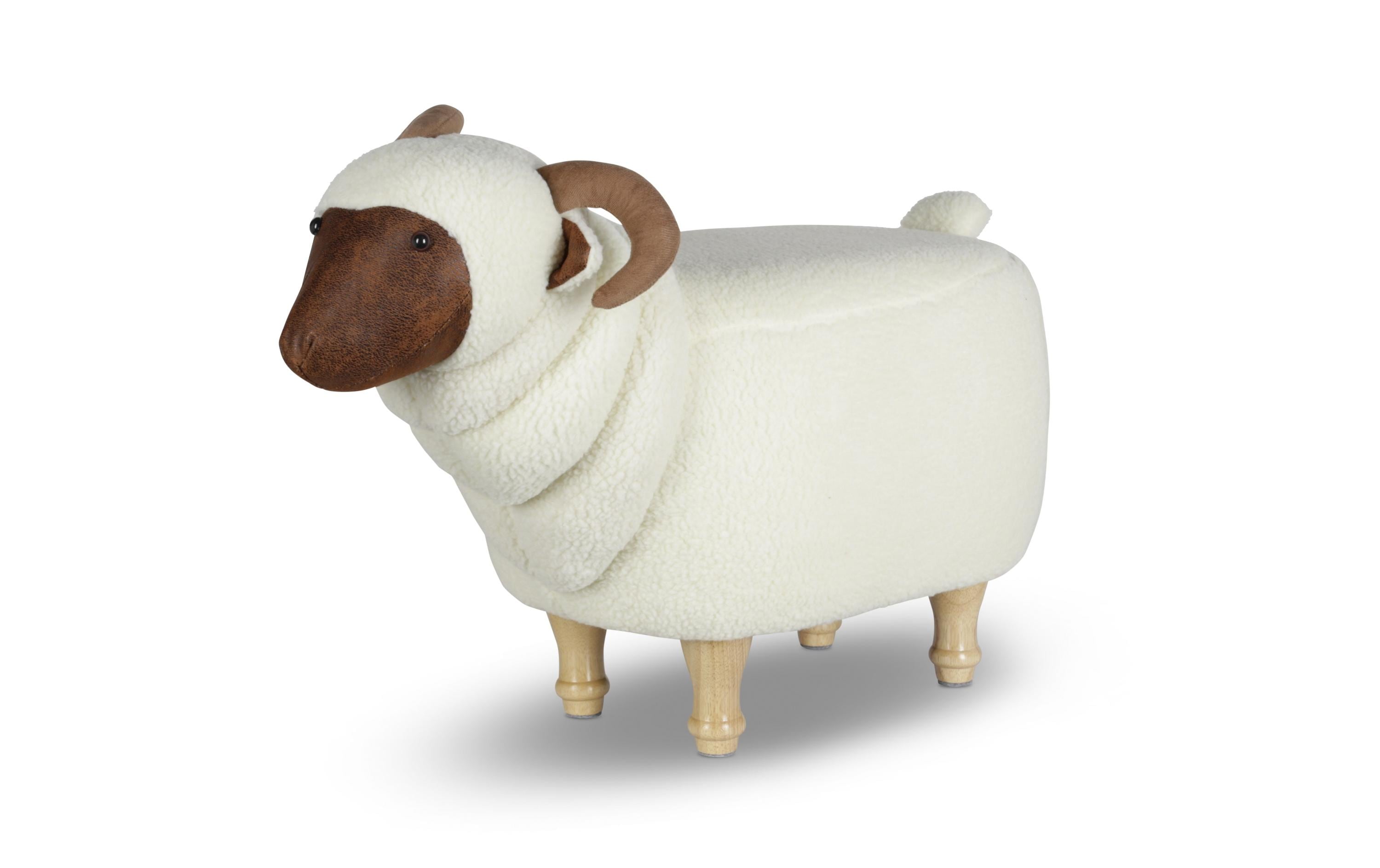 zoosy Kinderhocker Ziege Helga Weiss zoosy Kinderhocker Ziege Helga Weiss