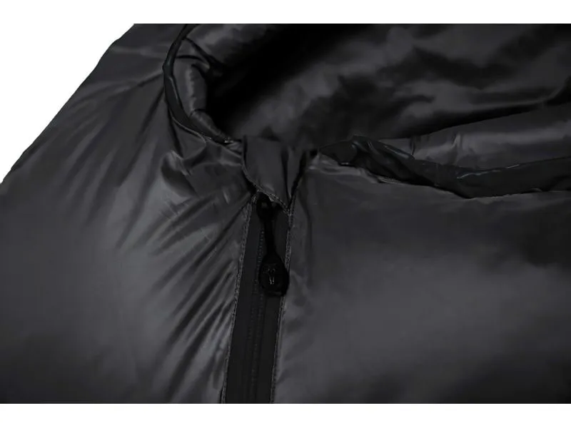 Grüezi Bag Schlafsack DownWool Subzero 2.0 -8 °C 175 cm, Schwarz