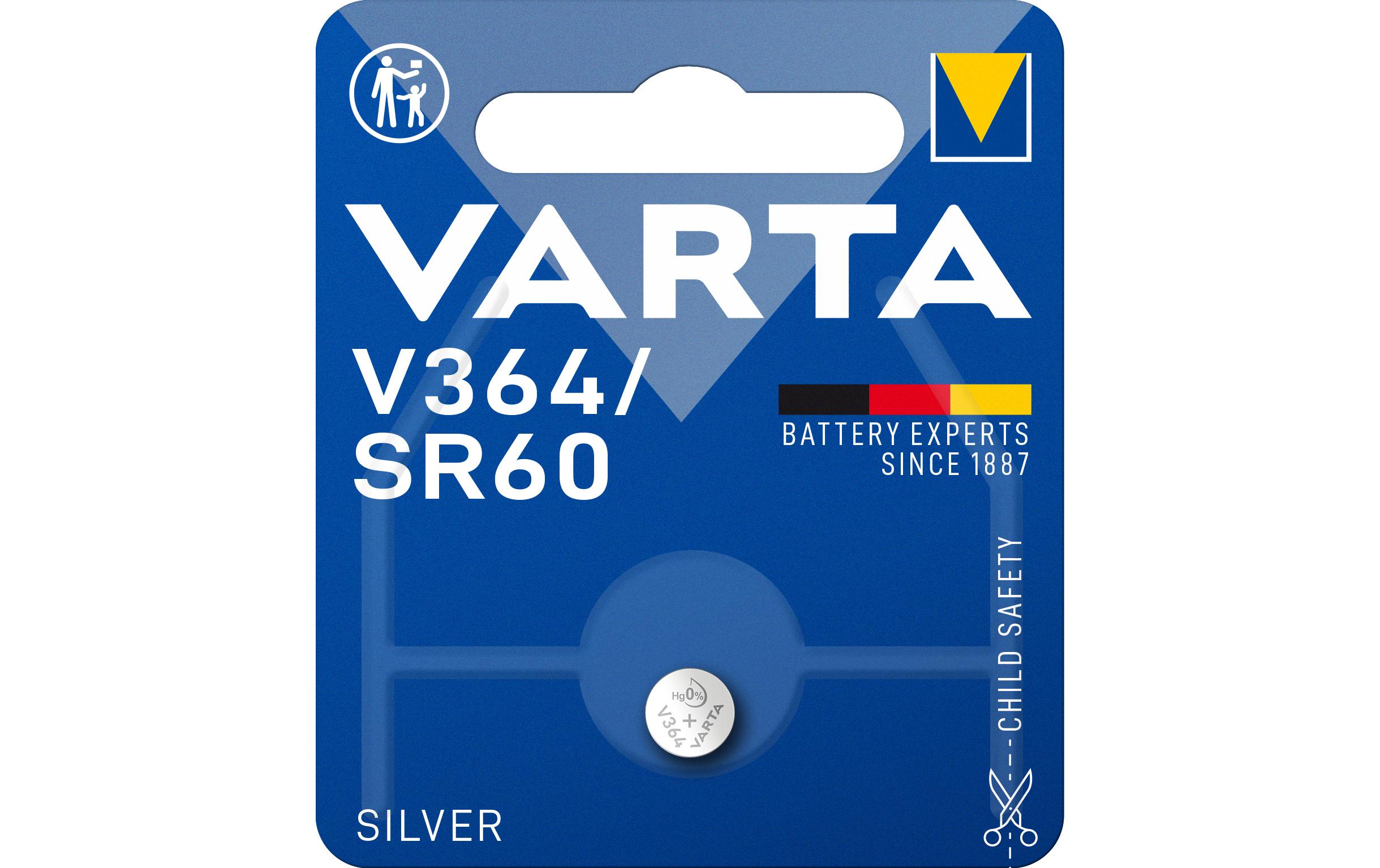 Varta Knopfzelle V364 1 Stück