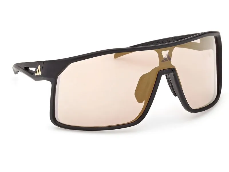 adidas Alkator SP0124 Sonnenbrille Matte Black, Brown Mirror