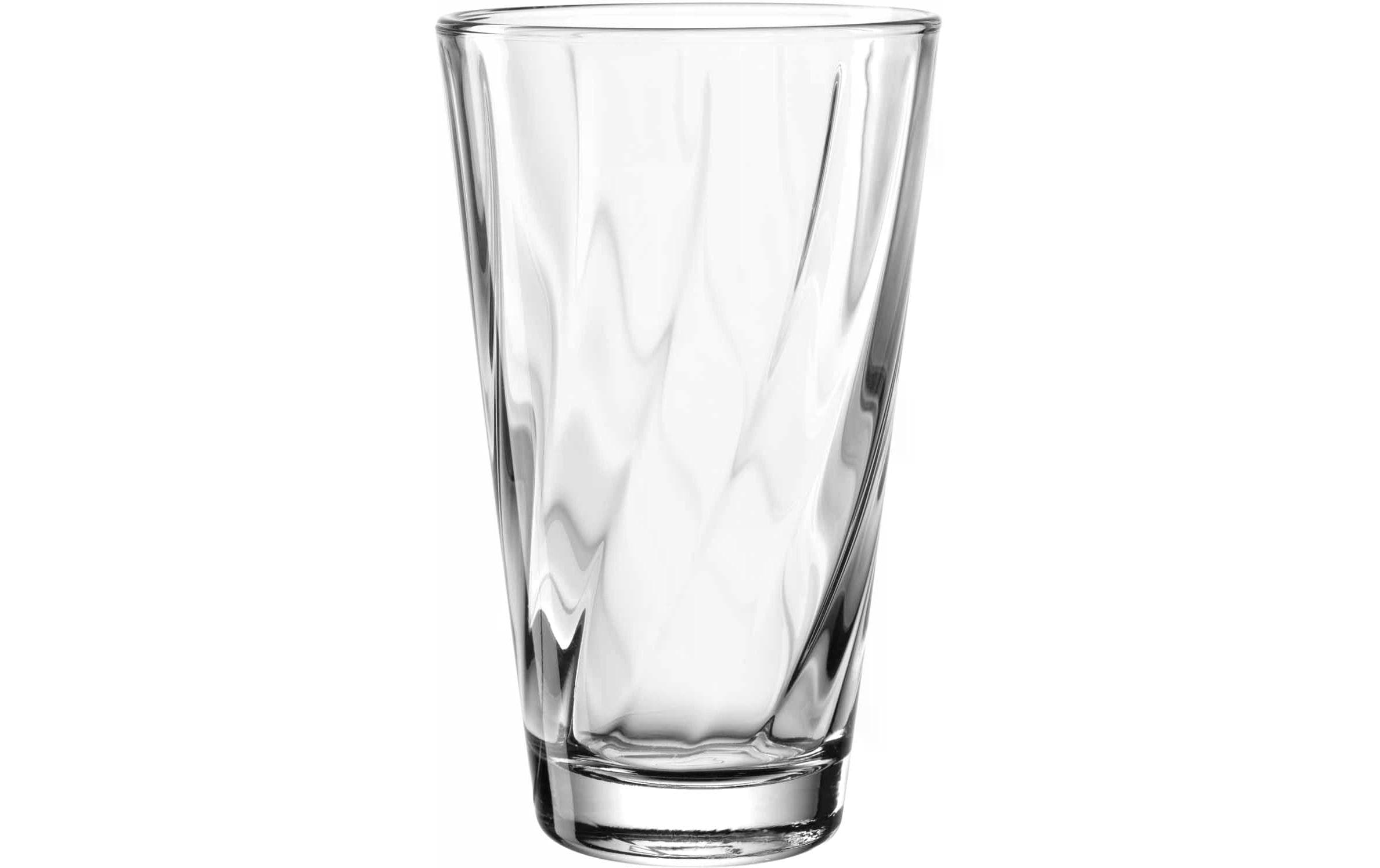 LEONARDO Trinkglas Twist 300 ml, 6 Stück, Transparent