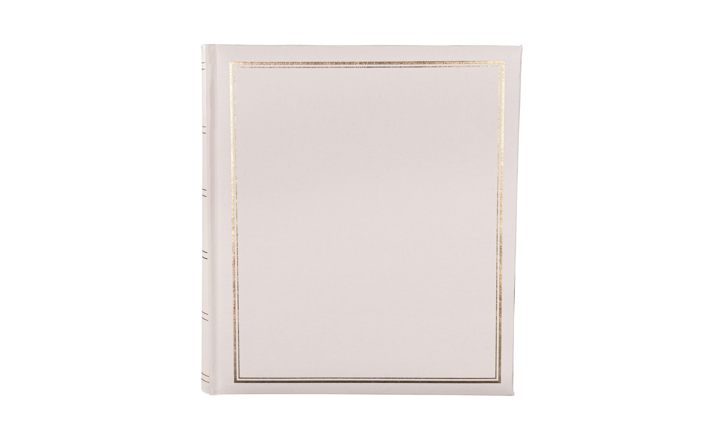 Dörr Fotoalbum Jumbo Album Big Vinyl 29 x 33 cm, Weiss