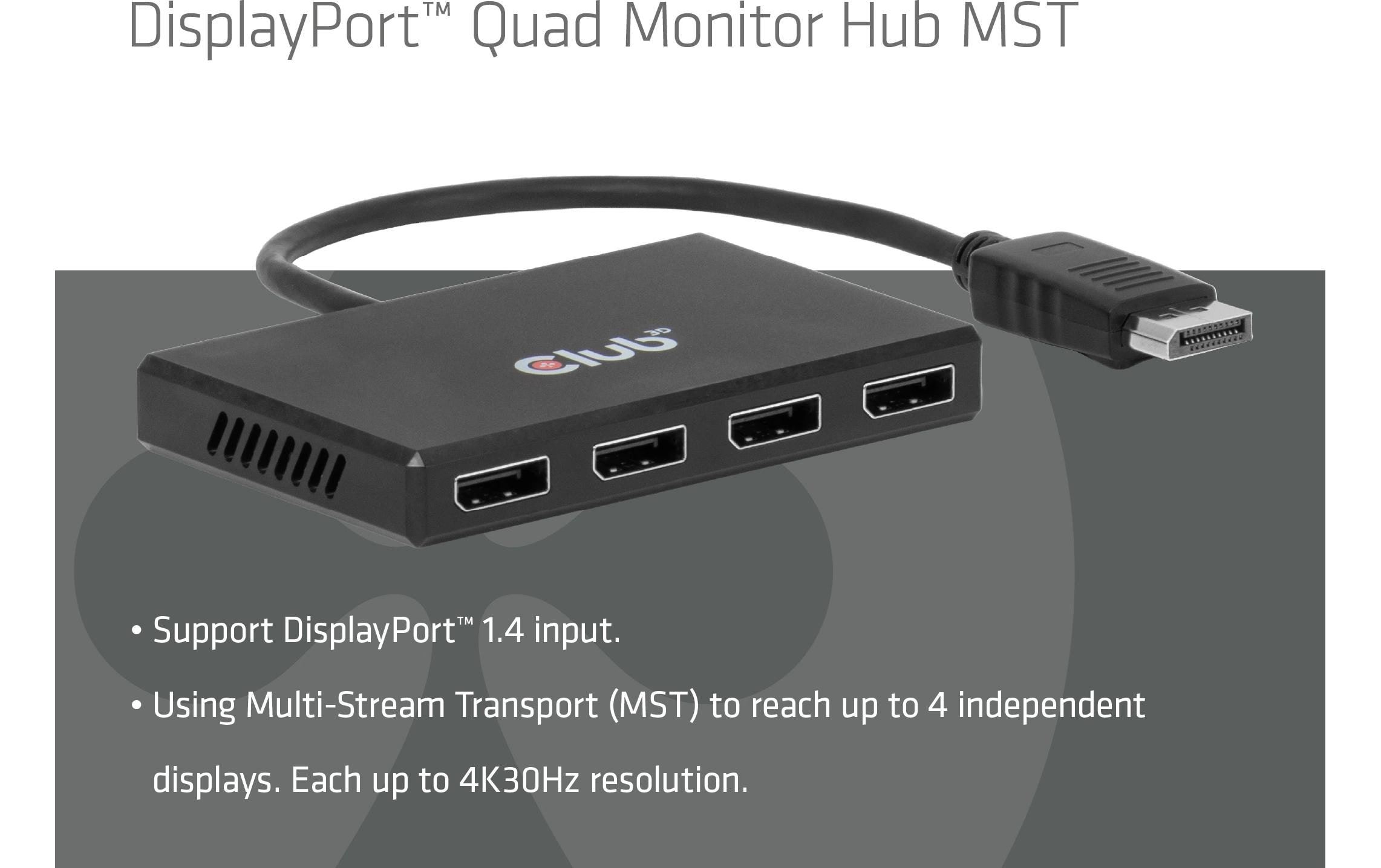 Club 3D Adapter CSV-7400 DisplayPort - DisplayPort