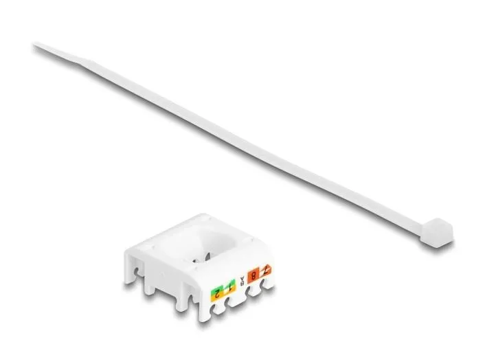 Delock Keystone-Modul RJ45 zu LSA Cat.6A Slim werkzeugfrei Delock Keystone-Modul RJ45 zu LSA Cat.6A Slim werkzeugfrei