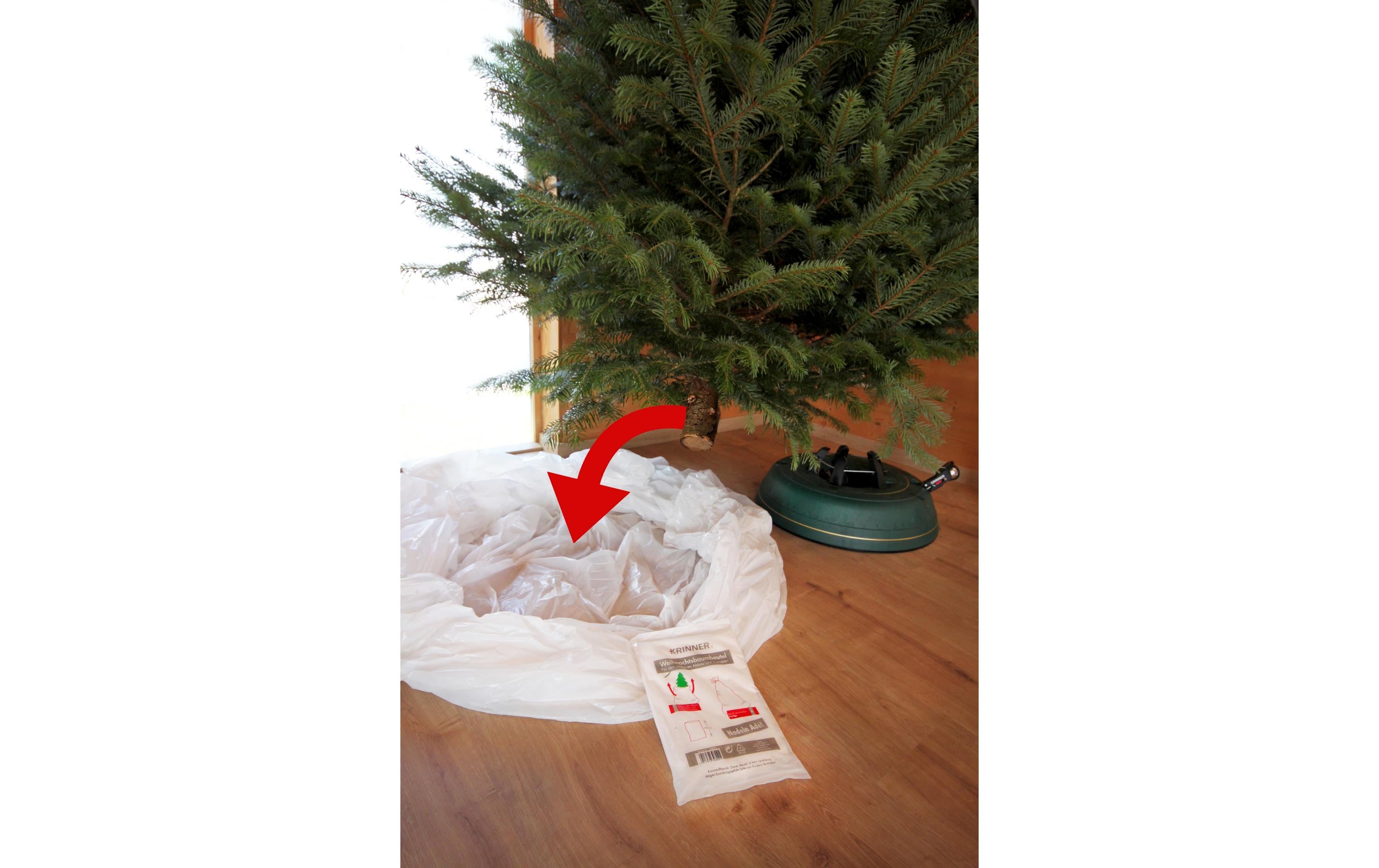 Krinner Baumtasche 230 x 180 cm, Weiss