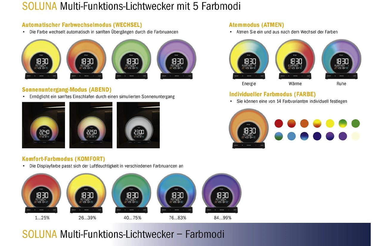 TFA Dostmann Lichtwecker Soluna
