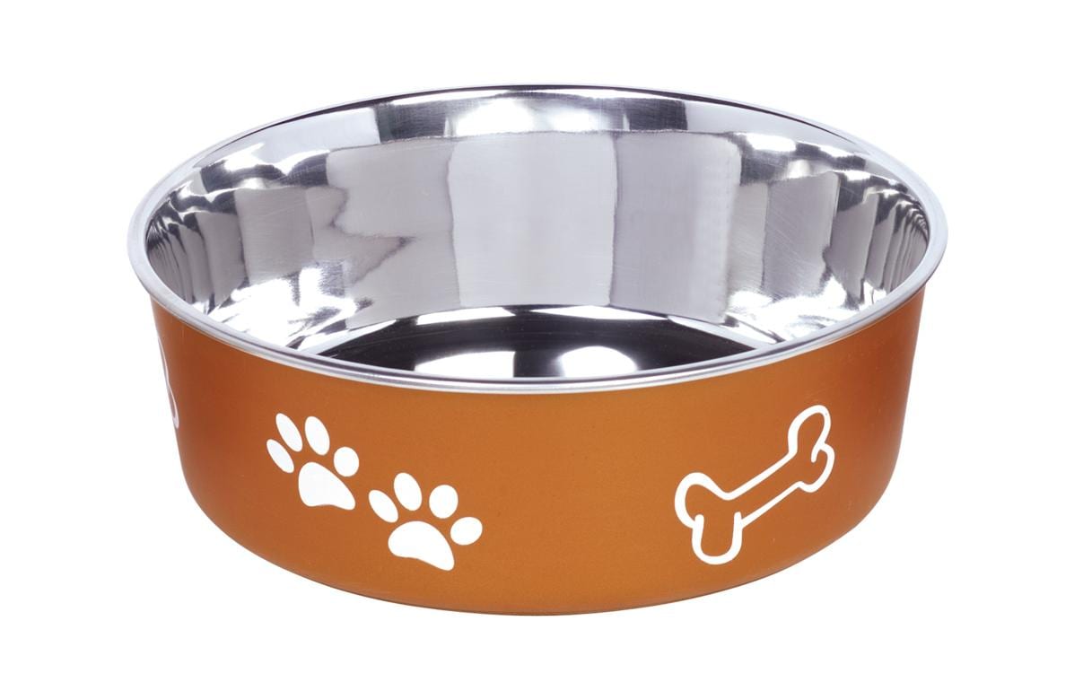 Nobby Edelstahlnapf Fusion L, 1.8 l, Kupfer Nobby Edelstahlnapf Fusion L, 1.8 l, Kupfer