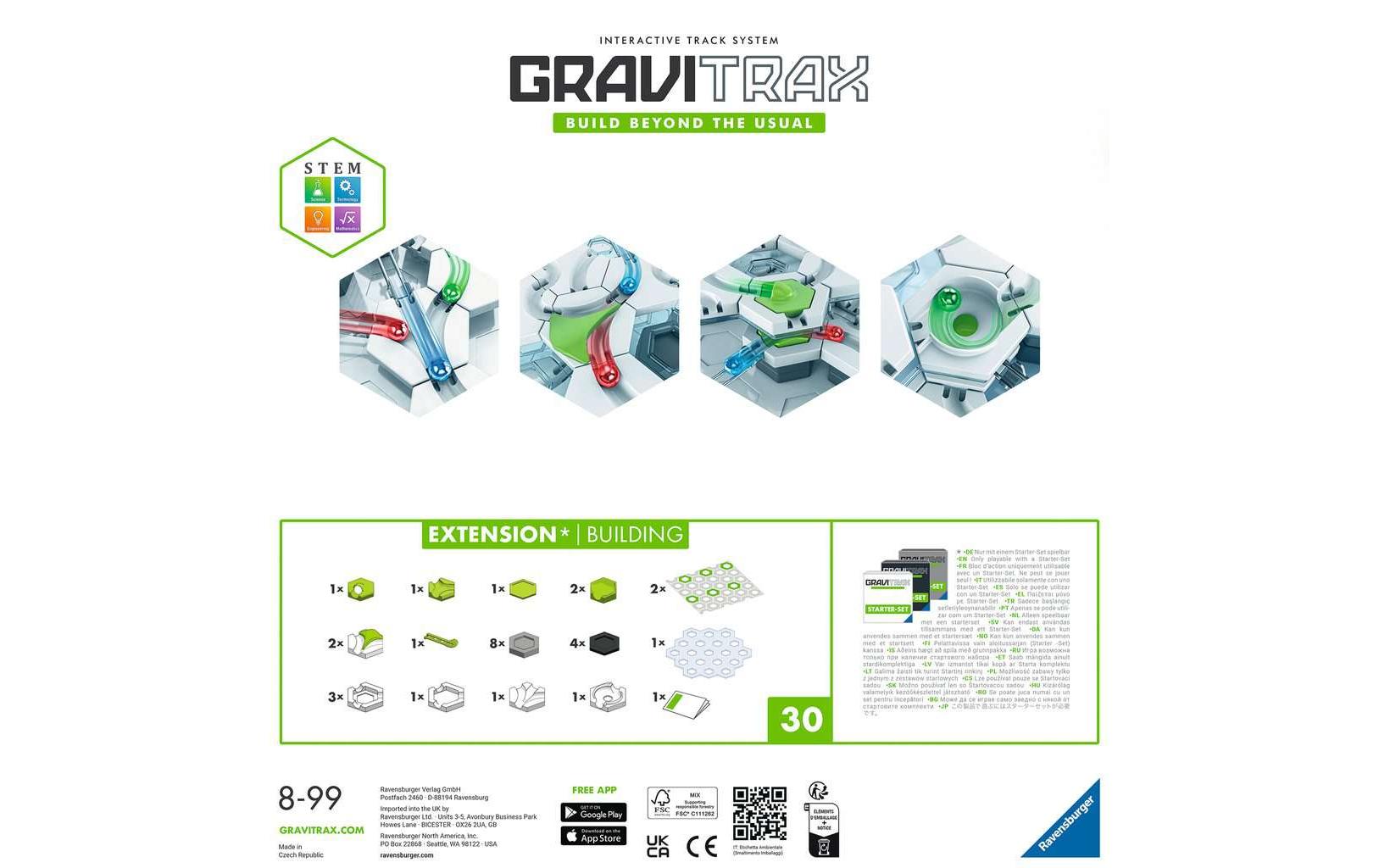 Ravensburger Kugelbahn Zubehör GraviTrax Extension Building