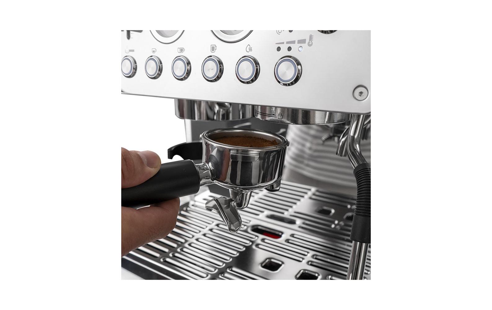 Berger Lanz Siebträgermaschine STK03CNS Silber