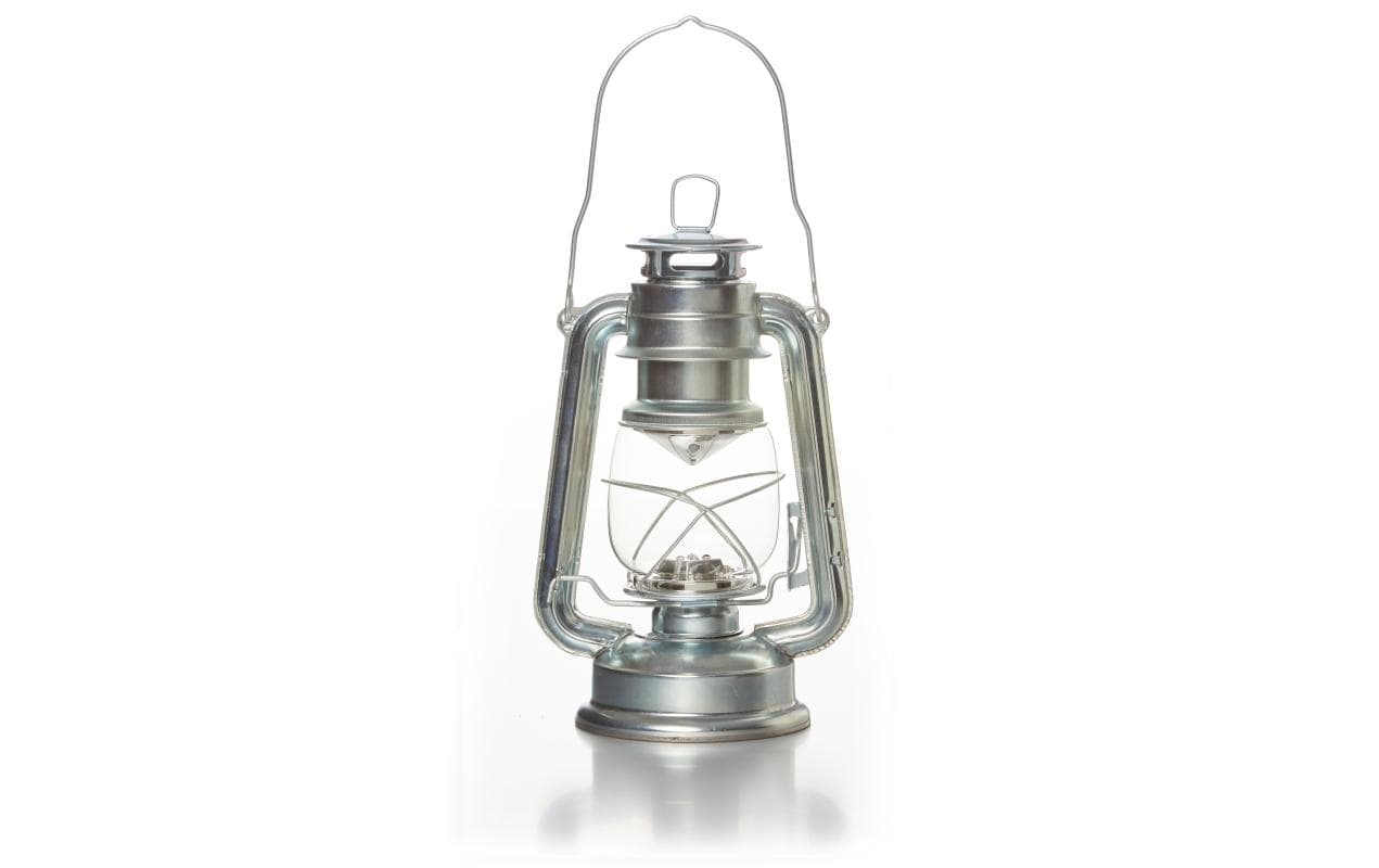 balthasar Strumlaterne LED Silber