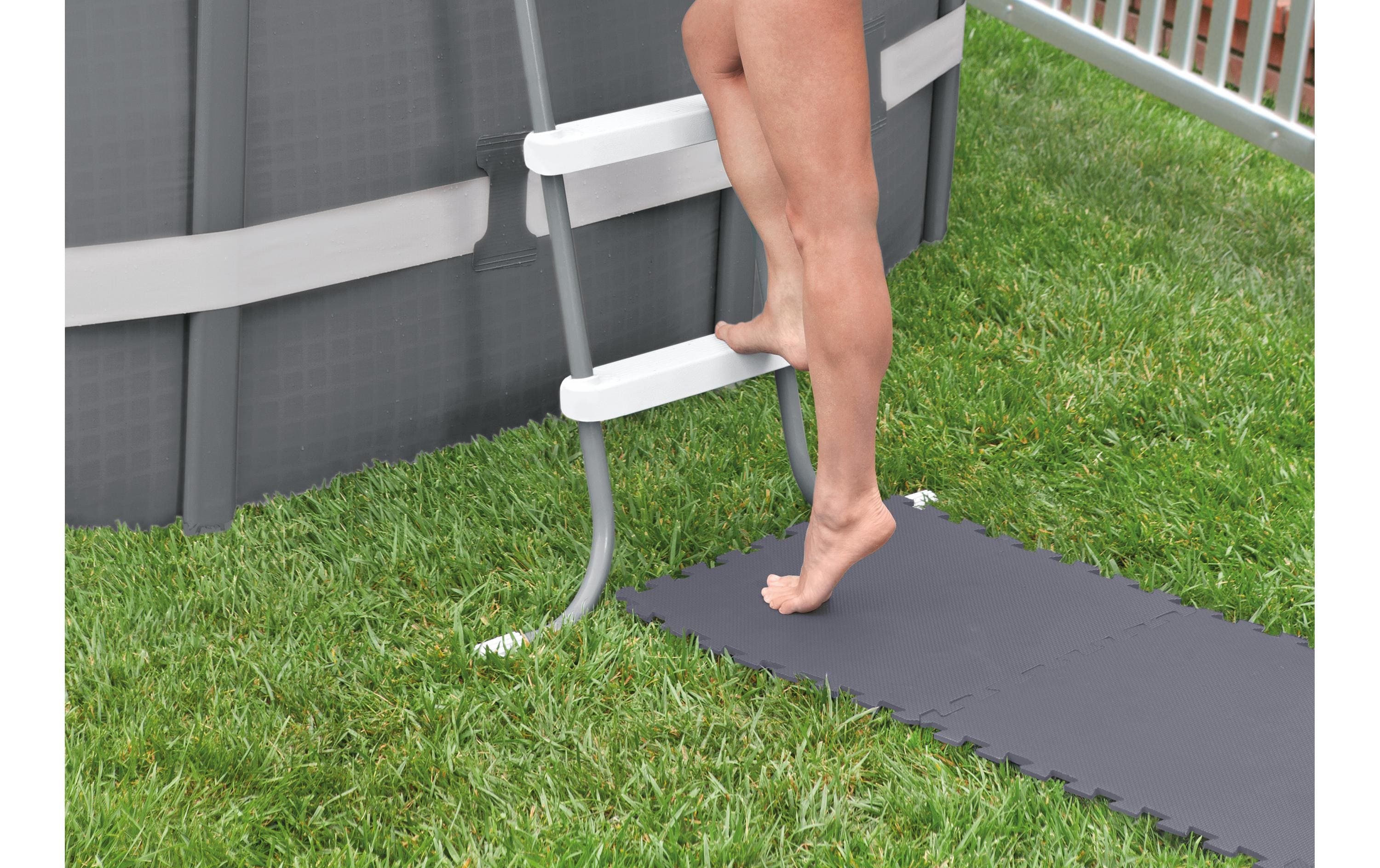 Intex Bodenschutzmatte 50 x 50 x 0.5 cm 8 Stück