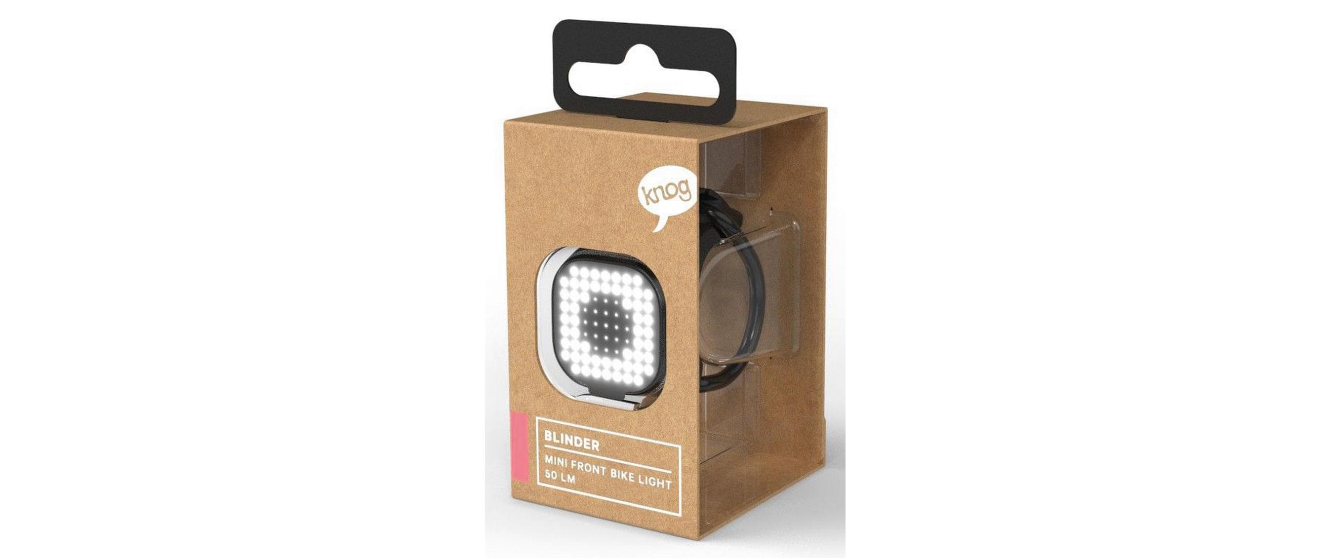 knog. Velolampe Blinder Mini Square Scheinwerfer, Schwarz knog. Velolampe Blinder Mini Square Scheinwerfer, Schwarz
