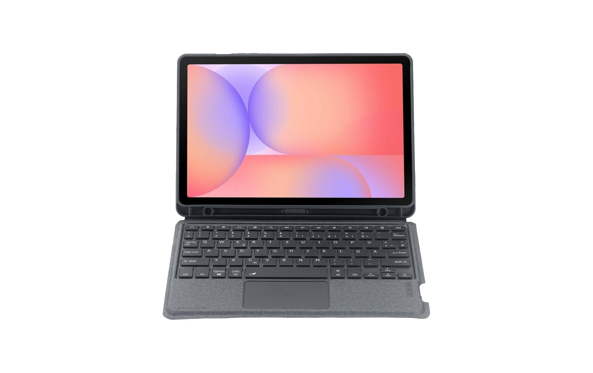 4smarts Keyboard Case Solid Pro für Galaxy Tab S10 Lite, Grau