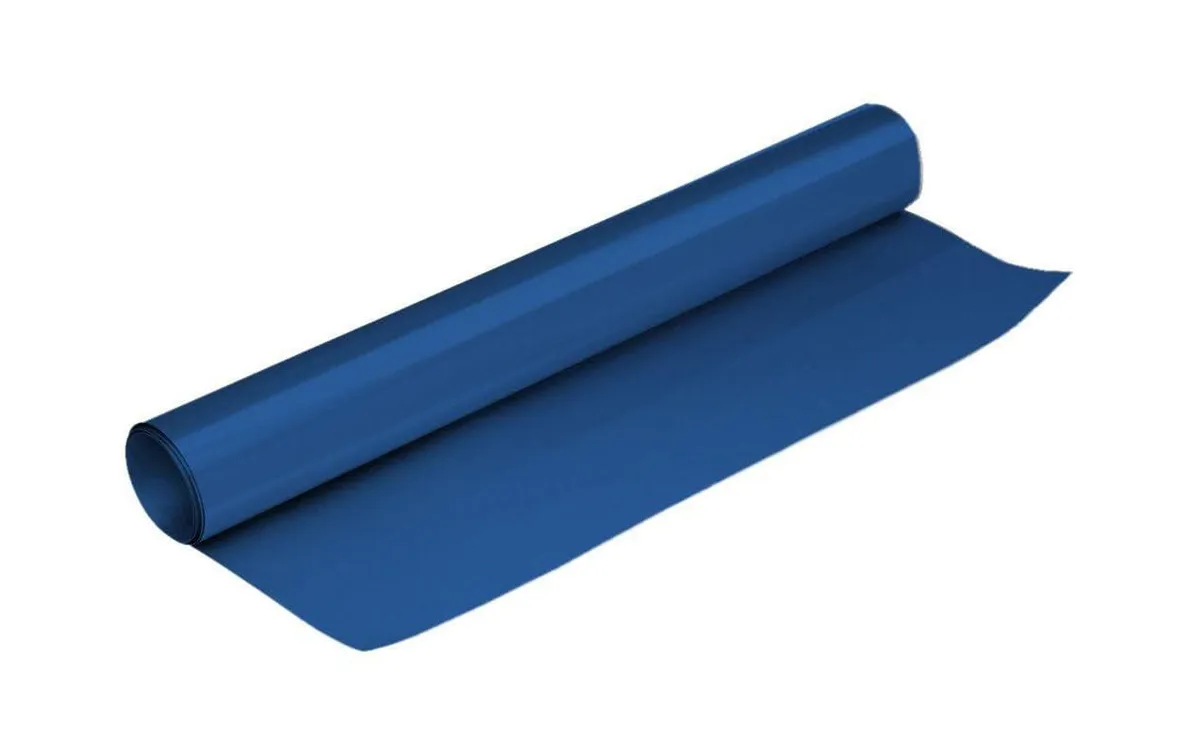 Oracover Bügelfolie transparent blau Oracover Bügelfolie transparent blau