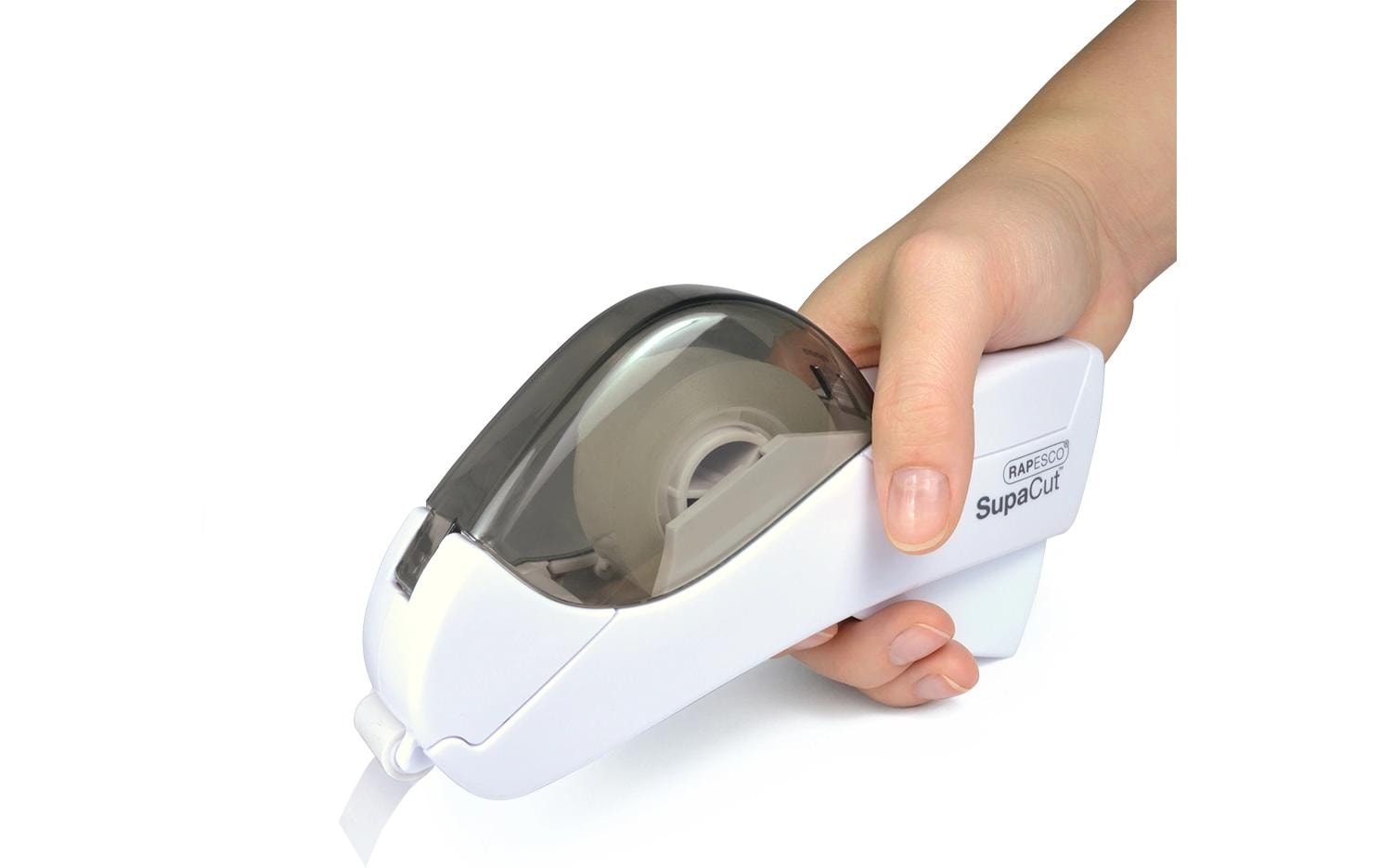 Rapesco SupaCut Klebebandspender und 2 Klebebandrollen Weiss Rapesco SupaCut Klebebandspender und 2 Klebebandrollen Weiss