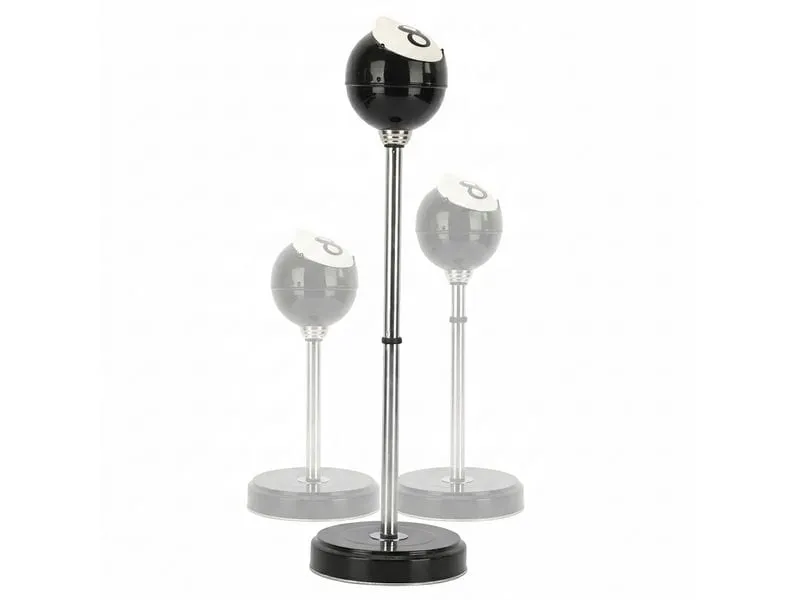 relaxdays Standaschenbecher Schwarz/Silber/Weiss relaxdays Standaschenbecher Schwarz/Silber/Weiss