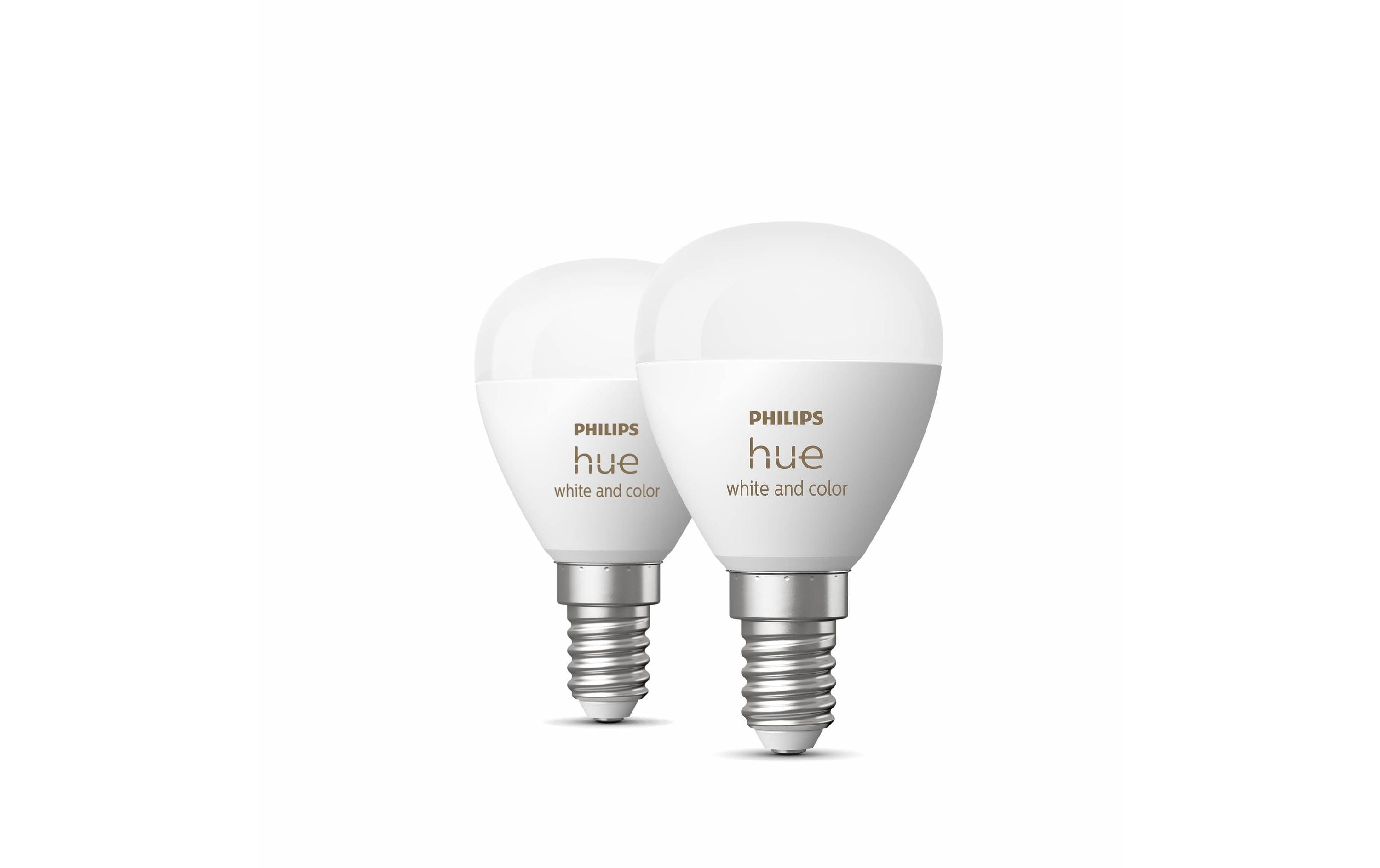 Philips Hue White & Color Ambiance E14 Luster Tropfen 2er Set 2 x 470 lm Philips Hue White & Color Ambiance E14 Luster Tropfen 2er Set 2 x 470 lm